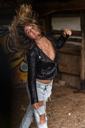 Outdoor shooting mit Olga